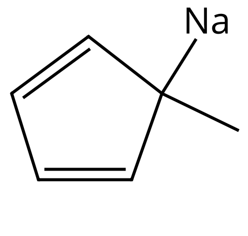 Sodium methylcyclopentadienide - CAS:55562-83-9 - Na(MeCp), (1-Methyl-2,4-cyclopentadien-1-yl)sodium